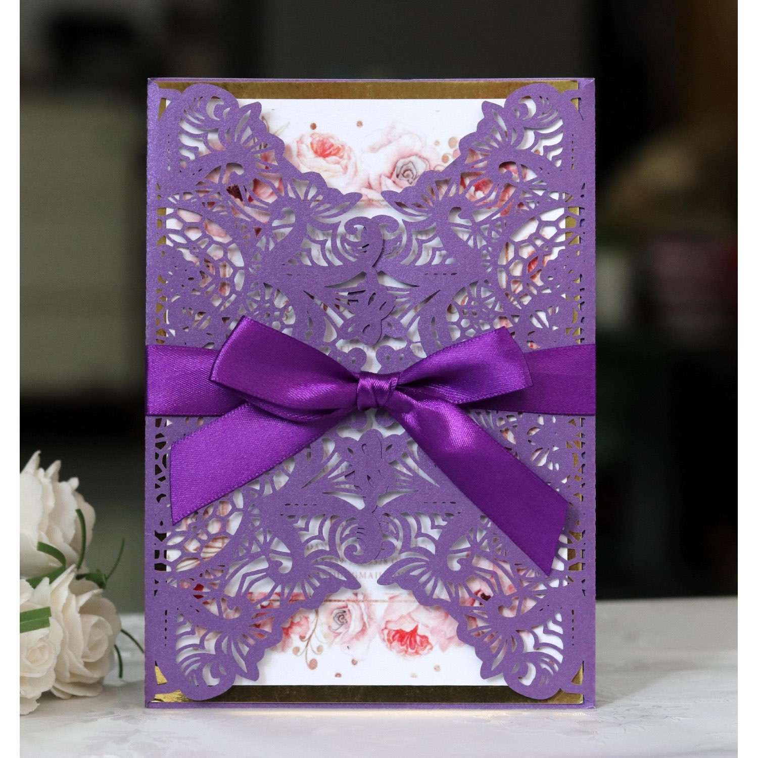 Wedding Invitation Rectangle Celebration Invitation Card Marriage Invitation Wholesale